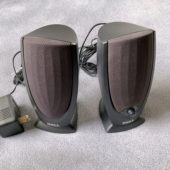 Dell Other - Duo DELL Plug In Speakers- Model A215 - With All Cords And Power Cord